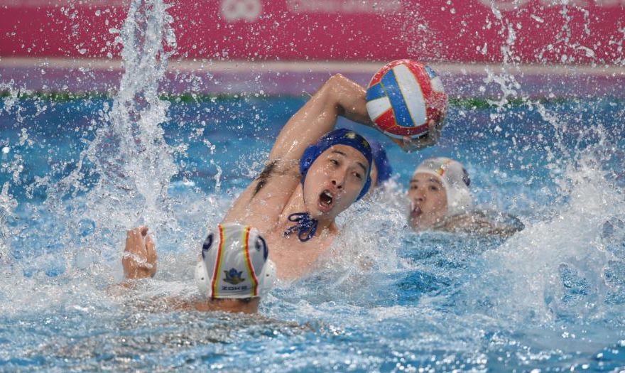 第十五屆全國運動會男子水球金牌賽：廣東隊奪冠